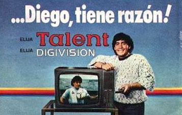 pub maradona t�?©l�?©vision